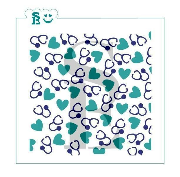 Stencil Expression Stencils Stethoscope 2 Piece Set SE Stencil 3 Stencil Expression Stencils Stethoscope 2 Piece Set SE Stencil
