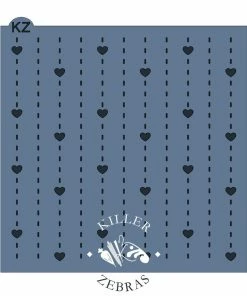 Killer Zebras Stitched With Love KZ Stencil Stencils