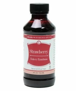 Supplies Strawberry Lorann Baking Emulsion 4 Oz.
