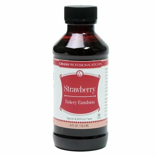 Supplies Strawberry Lorann Baking Emulsion 4 Oz. 3 Supplies Strawberry Lorann Baking Emulsion 4 Oz.
