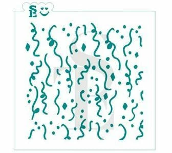 Stencil Expression Stencils Streamers And Confetti SE Stencil 3 Stencil Expression Stencils Streamers And Confetti SE Stencil