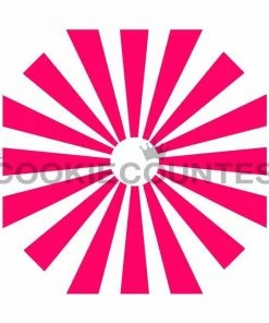 Cookie Countess Sunburst Stencil