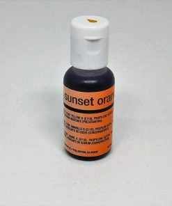 Linneas Sunset Orange .64oz Chefmaster AIRBRUSH Color Supplies