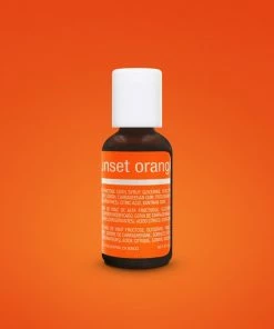 Linneas Sunset Orange .70oz Chefmaster LIQUA-GEL