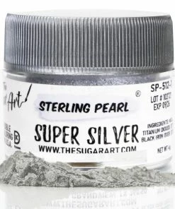 Super Silver The Sugar Art Luster Dust Supplies