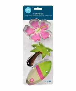 R&M International Surf's Up 3pc Cookie Cutter Set Cutters