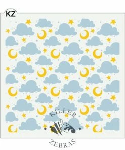 Killer Zebras Sweet Dreams 2pc KZ Stencil