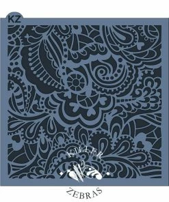 Killer Zebras Sweetheart Lace KZ Stencil