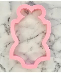 Flour Box Bakery Cutters Swimsuit One Piece Halter With Bow Cookie Cutter