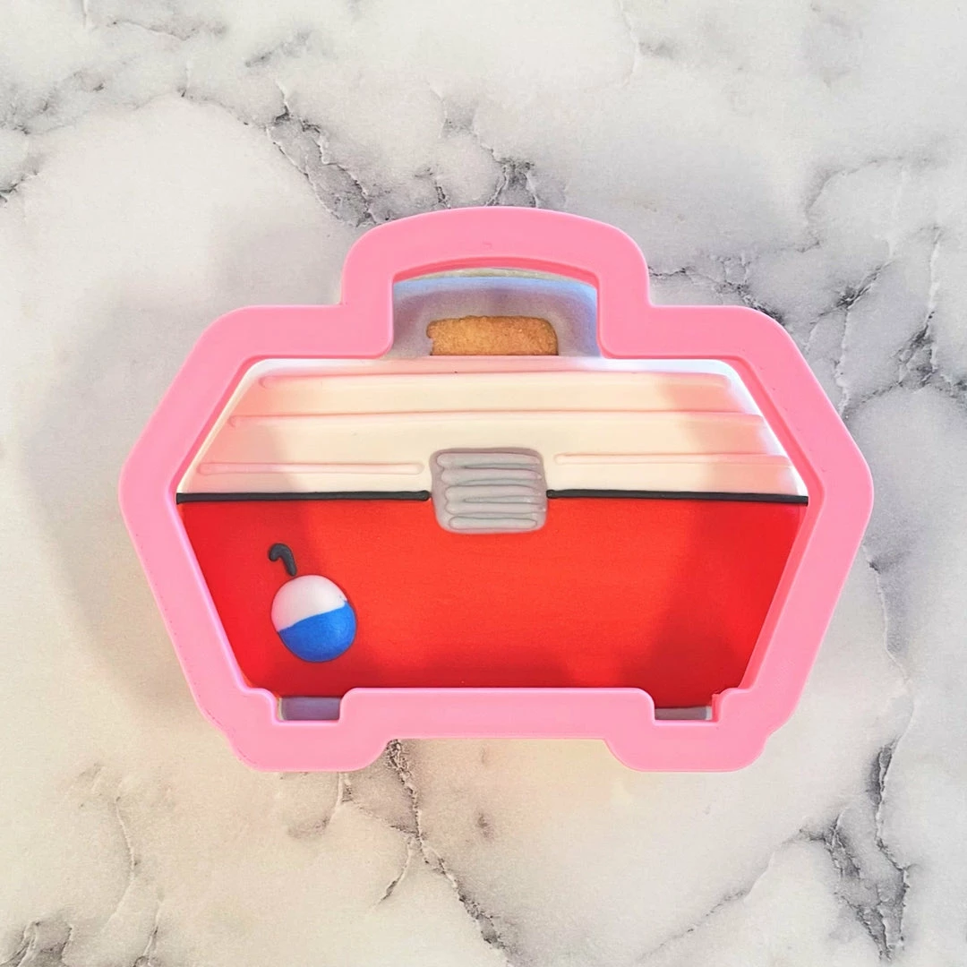 Flour Box Bakery Tackle Box Cookie Cutter Cutters 4 Flour Box Bakery Tackle Box Cookie Cutter Cutters