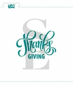 Stencil Expression Thanksgiving Greeting SE Stencil Stencils