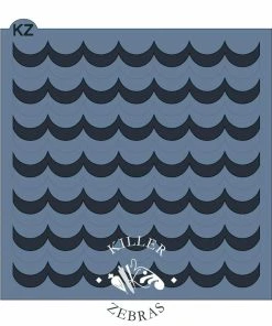 Killer Zebras Triple Scallop KZ Stencil