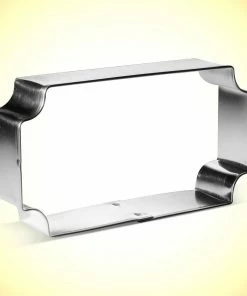 OTBP Ticket Plaque Cookie Cutter Cutters