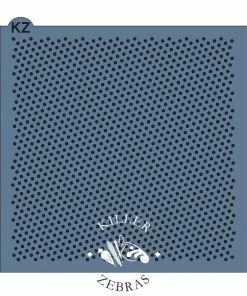Killer Zebras Tiny Dot Texture KZ Stencil