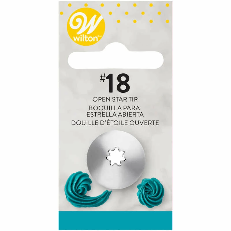 Wilton Tip #18 Star Supplies 5 Wilton Tip #18 Star Supplies