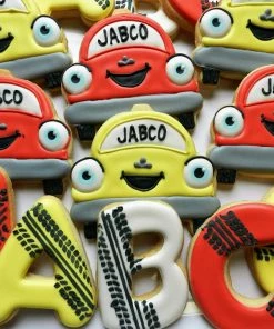 Cookie Countess Tire Tracks Stencil