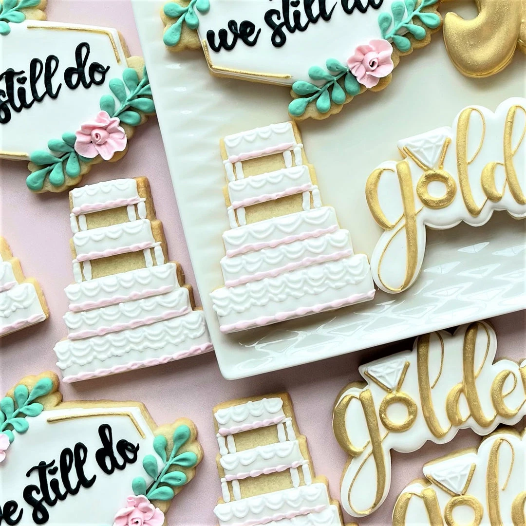 Flour Box Bakery Tiered Cake Cookie Cutter Cutters 4 Flour Box Bakery Tiered Cake Cookie Cutter Cutters