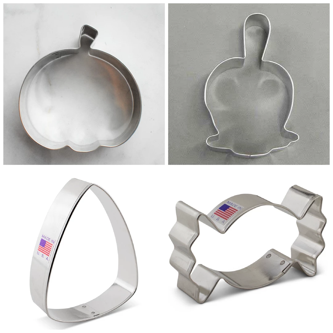 Ann Clark Trick Or Treat Cookie Cutter Set Cutters 3 Ann Clark Trick Or Treat Cookie Cutter Set Cutters