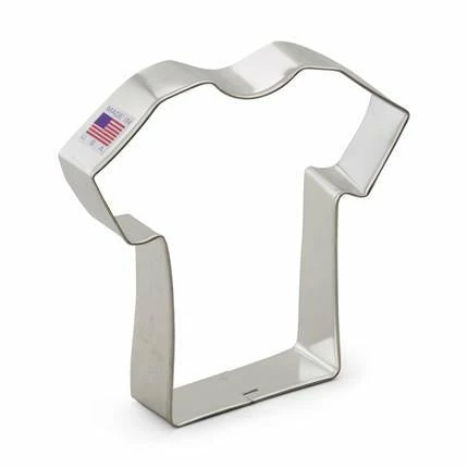 Ann Clark T-Shirt And Jersey 4.5" Large Cookie Cutter Cutters 3 Ann Clark T-Shirt And Jersey 4.5" Large Cookie Cutter Cutters