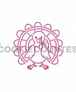 Cookie Countess Turkey PYO Stencil