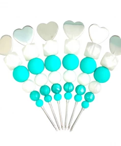 Cara&Co Supplies Classic Chic TURQUOISE SWIRL Cookie Scribe