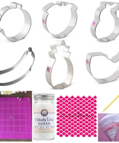 The Flour Box Tutti Frutti Cookie Decorating Kit