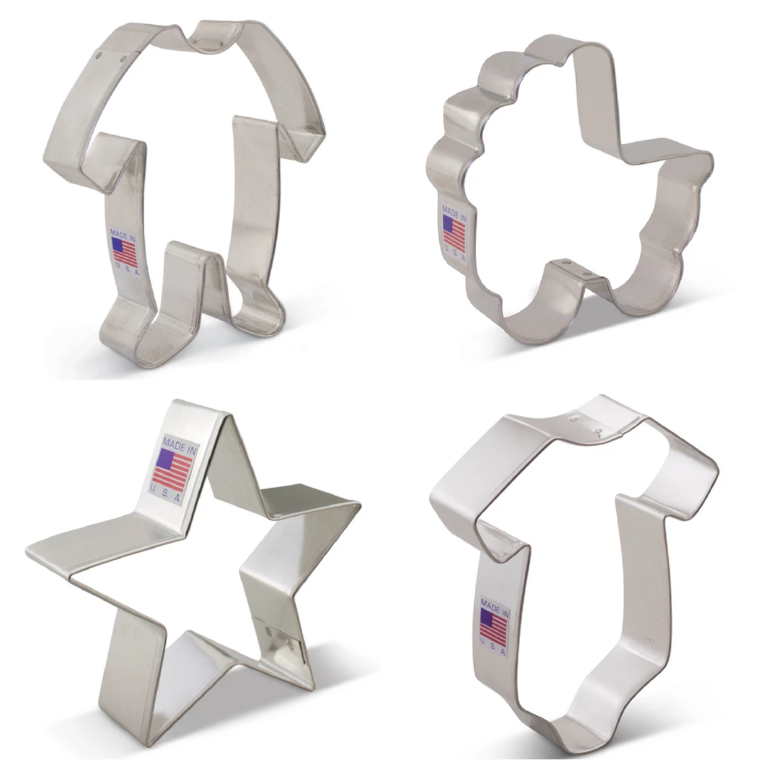Ann Clark Cutters Twinkle, Twinkle Little Star Baby Shower Cookie Cutter Set 3 Ann Clark Cutters Twinkle, Twinkle Little Star Baby Shower Cookie Cutter Set