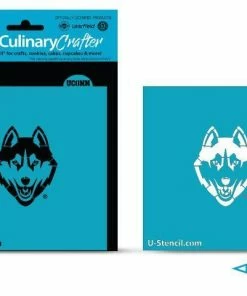 Flour Box Bakery Connecticut Husky College Stencil Stencils