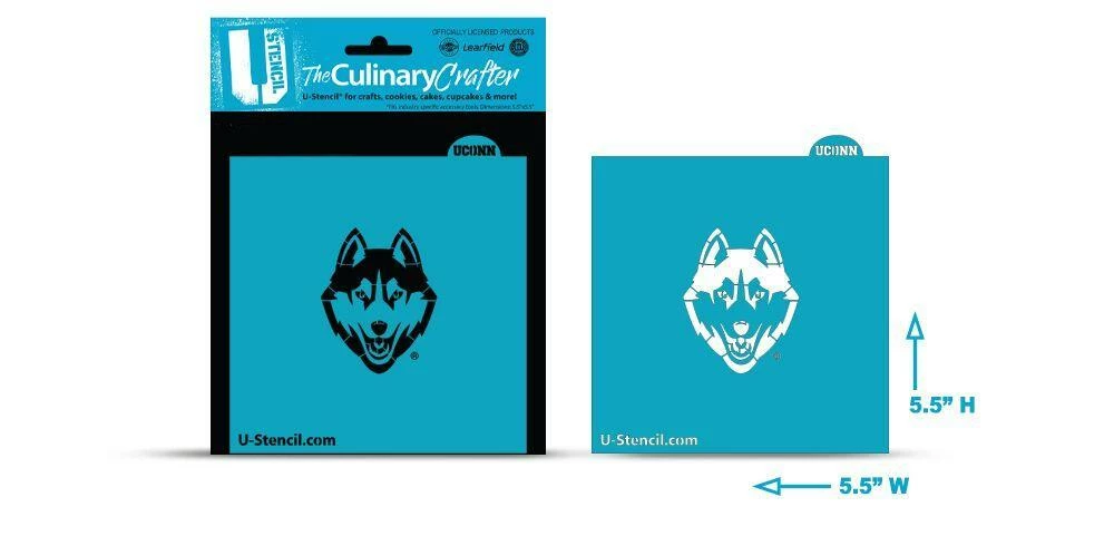 Flour Box Bakery Connecticut Husky College Stencil Stencils 3 Flour Box Bakery Connecticut Husky College Stencil Stencils