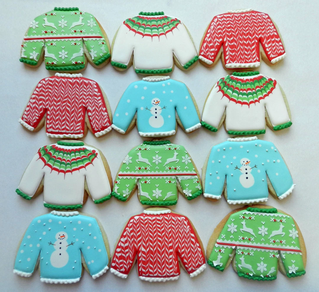 Ann Clark Ugly Sweater Cookie Cutter Cutters 4 Ann Clark Ugly Sweater Cookie Cutter Cutters