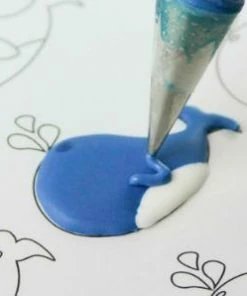 Sweet Elite Under The Sea Pattern Sheets For Royal Icing Transfers Supplies