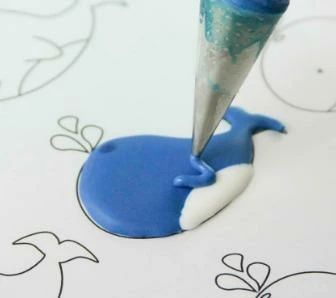 Sweet Elite Under The Sea Pattern Sheets For Royal Icing Transfers Supplies 3 Sweet Elite Under The Sea Pattern Sheets For Royal Icing Transfers Supplies