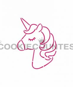 Cookie Countess Unicorn PYO Stencil