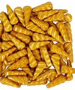 Wilton Gold Unicorn Horns SMALL Sprinkle Pouch Supplies