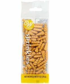 Wilton Gold Unicorn Horns SMALL Sprinkle Pouch Supplies