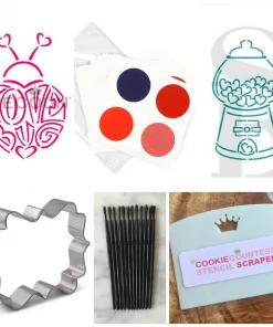 Cookie Countess Valentine's Day PYO BUNDLE Stencils