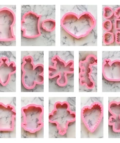 Flour Box Bakery Valentine Wishes 2022 Cookie Cutter Set, Sprinkles, And Digital Decorating Guide