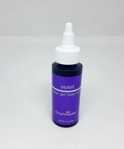 Linneas Supplies Violet 2.3oz Chefmaster LIQUA-GEL