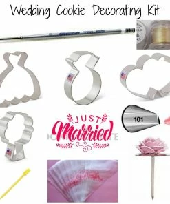 The Flour Box Wedding Cookie Decorating KIT 7 The Flour Box Wedding Cookie Decorating KIT