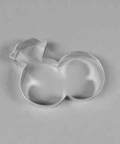 American Tradition Cutters Double Engagement Wedding Rings Cookie Cutter