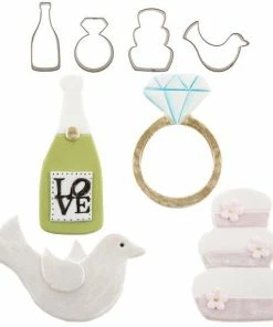 Wedding Mini Cookie Cutter Set By Sweet Elite