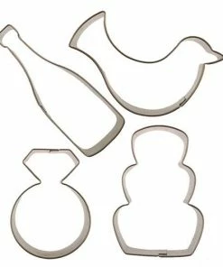 Wedding Mini Cookie Cutter Set By Sweet Elite
