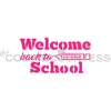 Cookie Countess Welcome Back To School Stencil By The Flour Box Stencils