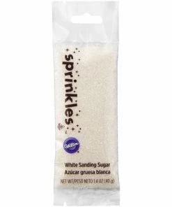 Wilton White Sanding Sugar SMALL Sprinkle Pouch