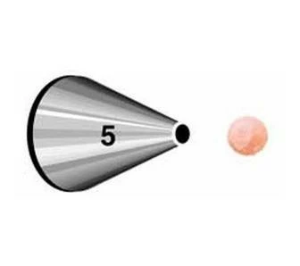 Wilton Tip #5 Round Supplies 3 Wilton Tip #5 Round Supplies