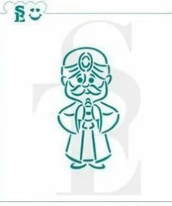 Stencil Expression Nativity Wiseman PYO SE Stencil Stencils