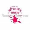 Cookie Countess Stencils Witch's Brew Potion Label Stencil