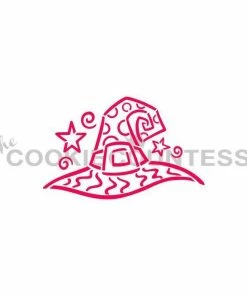 Cookie Countess Witch's Hat DWC/PYO Stencil Stencils