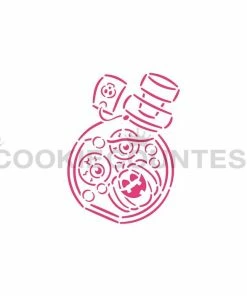 Cookie Countess Witch's Potion PYO Stencil ZWD Stencils
