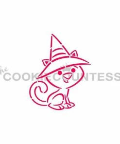 Cookie Countess Witchy Kitten DWC/PYO Stencil Stencils